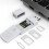 SIM Card Reader Micro Sim Card Readers-USB to SIM Card Adapter Edit,Sim Card Adapter Kit with Eject Pin and Read 4