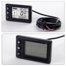 S866-2 LCD Meter 24V 36V 48V Electric Bicycle Display Panel with Ordinary Connector for E-Bike Modification