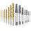 14 Pcs Screw Extractor Set with Left Hand Drill Bits, Heavy Duty Easy Out Broken Bolt Remover Kit 1