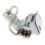 Front Lower Left Door Hinge for CC 3C8831411C Metal Hinge Replacement with High Durability and Easy Installation 1