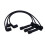 3Pcs  Wire 21150-0013 for  Mule Pro FXR FX FXT 2015-2021 2