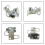 Front Lower Left Door Hinge for CC 3C8831411C Metal Hinge Replacement with High Durability and Easy Installation 6