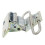 Front Lower Left Door Hinge for CC 3C8831411C Metal Hinge Replacement with High Durability and Easy Installation 7