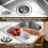 Garbage Disposal Flange Kit Sink Stopper Set,for  Evolution Moen Waste King Putty-Free Installation 2