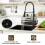 Garbage Disposal Flange Kit Sink Stopper Set,for  Evolution Moen Waste King Putty-Free Installation 3
