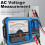 SNAKOL SK-6015 Analog Multimeter Universal Pointer Meter Display AC  Voltage Current Resistance Tester with Test Pen 8