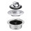 Garbage Disposal Flange Kit Sink Stopper Set,for  Evolution Moen Waste King Putty-Free Installation 5