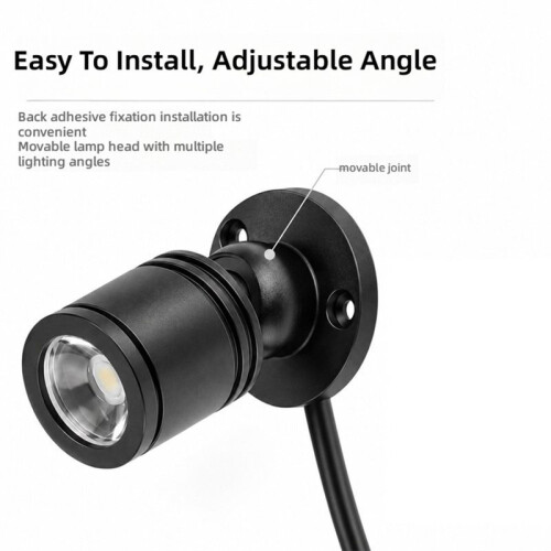 LED Small Spotlight for DIY 3D Print Model 25  Angle and High Quality for 3D Printer 2