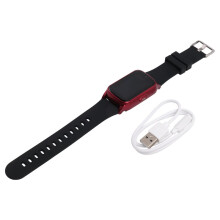 4G Elderly Watch with GPS,SOS,Fall Detection Emergency Support,AI Health Monitoring for Elderly Red A