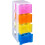 Really Useful Really Useful Slimline 4 Drawer Storage Tower 6L Assorted Colours 5