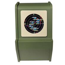 3D Printed Case ADS-B Flight Tracker Gadget USB-C Powered Sonar Grid Screen Airplane Monitor Live Tracking