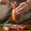 Moedor de Pimenta Manual de Madeira de 12,7 cm (5 Polegadas) - Moedor Ajustável Adequado para Pimenta-Do-Reino, Sal e Diversos Temperos de Cozinha 5