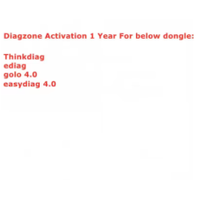 Diagzone Pro Software 1-Jahres-Abonnement, Aktivierung für DBSCAR 5/7 Easydiag 2.0 3.0 Thinkdiag 1/2, grau
