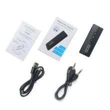 5.3 Audio Receiver Transmitter with 3.5mm AUX Jack for TV PC Car Headphones Speaker Low Latency