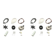 2X Outboard Water Pump Impeller Repair Kits 46-812966A12 for Mercury Mariner 4 Stroke Boat Auto Engine Parts 46812966A12