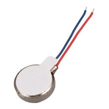 30pcs DC3V/0.1A 1.5V/0.05A 10x2.7mm Coin Mobile Phone Vibration Motor Silver