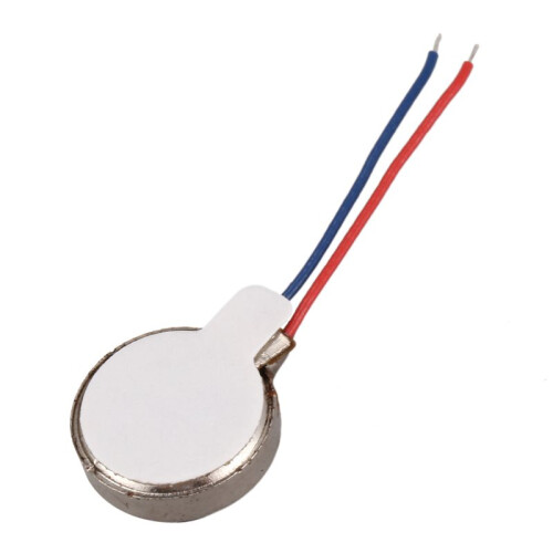30pcs DC3V/0.1A 1.5V/0.05A 10x2.7mm Coin Mobile Phone Vibration Motor Silver