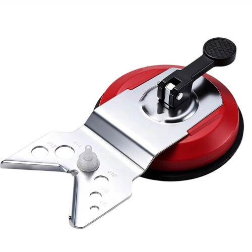 Adjustable Tile Drilling Locator Strong Suction Cup Positioning Jig for Ceramic Glass Hole Drilling Auxiliary Tool