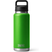 YETI Rambler 36 oz Flasche, Auslaufsicher, Vakuumisoliert, Edelstahl mit Chug Cap, Canopy Green