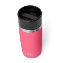 Botella de Viaje YETI Rambler 12 oz, Acero Inoxidable, Aislada al Vacío, Tapa Antifugas, Rosa Tropical