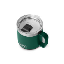 Taza apilable YETI Rambler de 14 oz con revestimiento de cerámica, aislada al vacío, acero inoxidable, tapa MagSlider
