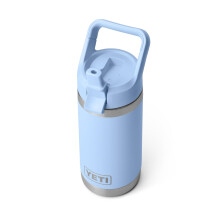 YETI Rambler Jr. 12 oz Kinderflasche, mit Strohhalmkappe, Big Sky Blue