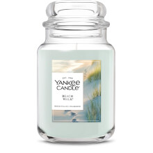 Yankee Candle Beach Walk, Duftkerze, 22oz großes Glas, bis zu 150 Stunden Brenndauer, Geschenkidee