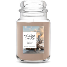 Yankee Candle Bosque Costero, Vela Aromática, Tarro Grande de 22oz con hasta 150 Horas de Duración