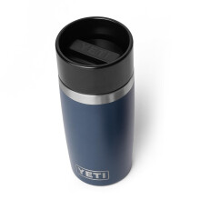 Botella de Viaje YETI Rambler de 12 oz, Acero Inoxidable, Aislada al Vacío con Tapa a Prueba de Fugas, Azul Marino