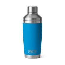 YETI Rambler 20 oz Cocktailshaker, RVS, Vacuümgeïsoleerd, Big Wave Blue