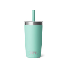 YETI Rambler Jr. 10 Oz Tumbler mit Silikonstrahlid, Seafoam