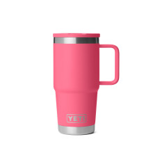 YETI Rambler 20 oz Reisbecher mit Flip-Strohhalm - Edelstahl, Vakuumisoliert, Auslaufsicher
