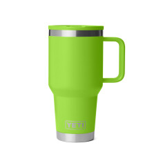 YETI Rambler 30 oz Reisebecher mit Flip-Strohhalm - Edelstahl, Vakuumisoliert, Auslaufsicher, Becherhalterfreundlich, Venom
