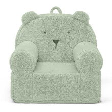 babyGap door Delta Children Sherpa Bear Stoel - Greenguard Gold Gecertificeerd, Saliegroen