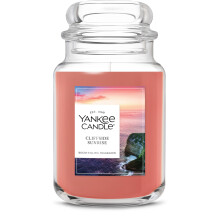 Yankee Candle Cliffside Sunrise Vela Aromática, Tarro Grande de 22oz, Hasta 150 Horas de Aroma