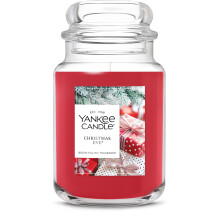 Yankee Candle Weihnachten, Duftkerze Weihnachten, 22oz große Glas mit bis zu 150 Std Brenndauer