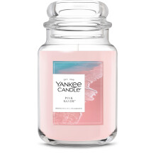 Yankee Candle Pink Sands, Vela Aromática, Tarro Grande de 22oz con 150 Horas de Tiempo de Quema