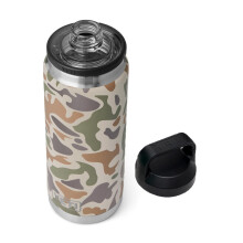 YETI Rambler 26 oz Flasche, Vakuumisoliert, Edelstahl mit Chug Cap, Tan Camo