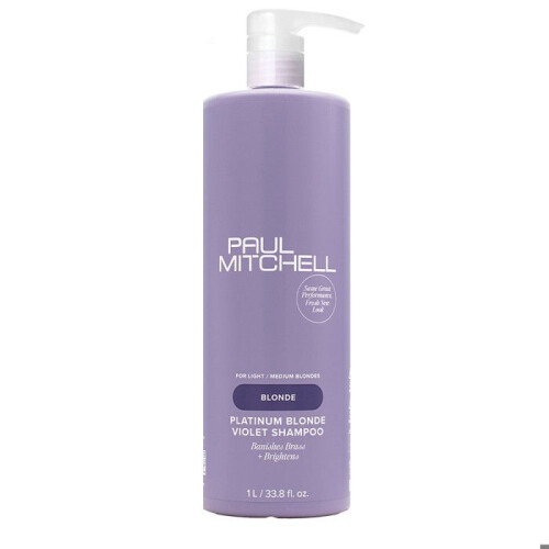 Paul Mitchell Shampoo Paul Mitchell Platinum Blonde Violet 1000ml - shampoo per capelli biondi
