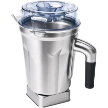 Vervangende Kan van Roestvrij Staal (64 Oz) voor Blenders Uit de Ascent-Serie, Geschikt voor 5200 5000 6300 VM0103 VM0197 E310