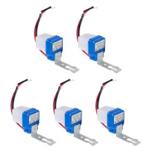 5pcs AS-10 12V Light Control Twilights Sensor Auto Off for Streetlight for Outdoor Light Porch Light
