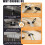 15 Set Cable Management Clips, Adjustable Cord Holder Organizer Self Adhesive Cable Clips with Elastic Loop & Zip Ties 2