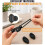 15 Set Cable Management Clips, Adjustable Cord Holder Organizer Self Adhesive Cable Clips with Elastic Loop & Zip Ties 3