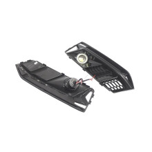 Front Bumper Fog Light Grille Bezel Angel Eye Fog Light 8W0807681K 8W0807682K for A4 B9 S 2016-2018