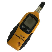 Digital Psychrometer Handheld Temperature Humidity Meter with Dew Point and Wet Bulb Temperature Plastic Shed Moisture