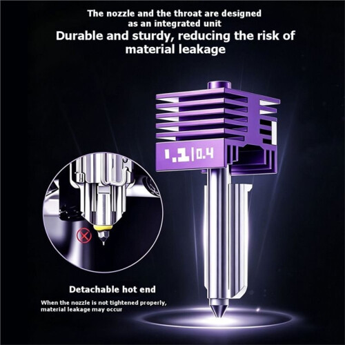 3D Printer Print  for P2S A1 A1  H2D H2C X2D H2S Hot End for  P2S 3D Printer Print  0.2mm