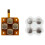 For New 3DS  Button Left Key Keyboard Flex Cable & Metal Dome Snap PCB Board New 3DS 1
