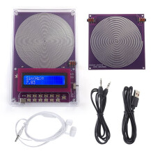 Adjustable Schumann Wave Generator, Pure Sine Wave Signal Generator with Antenna Board,Frequency Signal Source Module