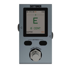 Skytuner Multi-String Floor Tuner Guitar Tuner LCD Display Professional Polyphonic Tuner Rechargeable