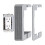 Wall Plate Spacer - 20 Pcs Metal Flush Fit Device Leveling Plates for Outlets 1